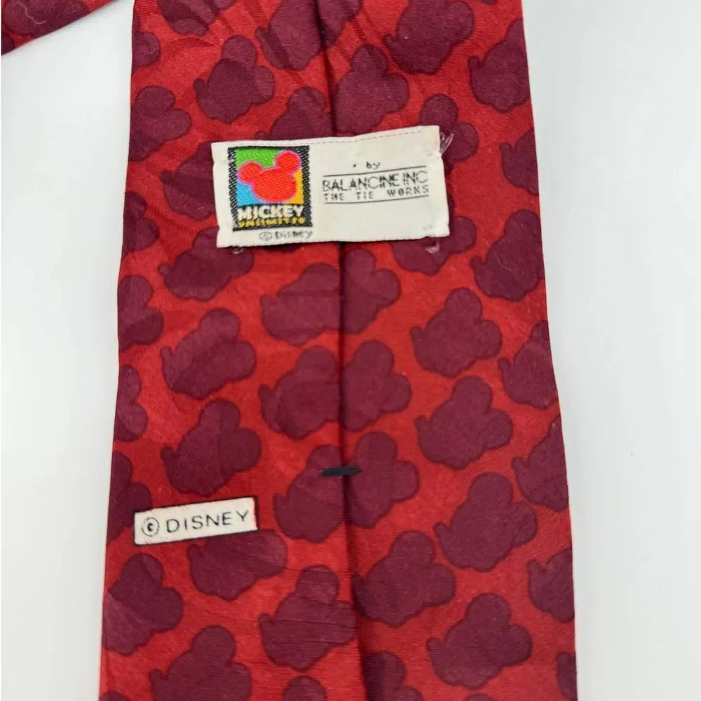 Vintage Mickey Mouse Disney Band‎ Leader Music Balancine INC Tie